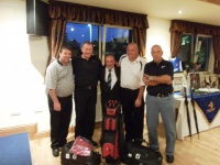 Charity day winners,Andy O Neil and his dream team
